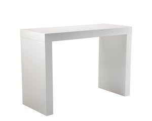 FARO C-SHAPE BAR TABLE - WHITE