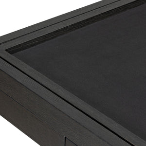 District Eight Mahjong Table - Ebonized Oak