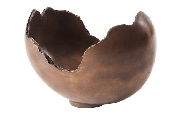Burled Bowl, Bronze