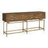 Moe's Annecy Console Table in Natural Wood