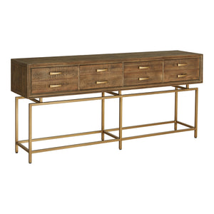 Moe's Annecy Console Table in Natural Wood