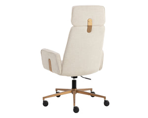 KALEV OFFICE CHAIR - CHACHA CREAM