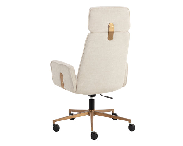 KALEV OFFICE CHAIR - CHACHA CREAM