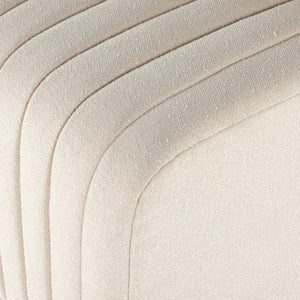 Augustine Dining Bench In Capri Oatmeal