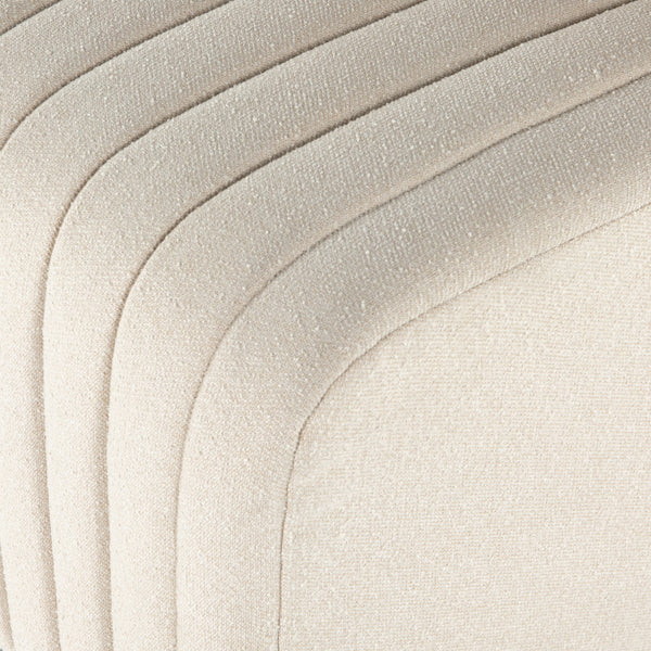 Augustine Dining Bench In Capri Oatmeal
