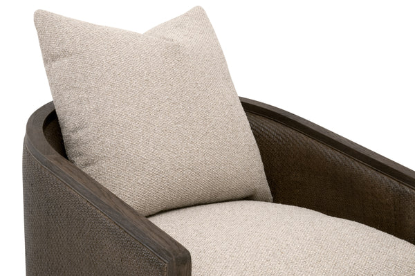 McGuire Swivel Club Chair
