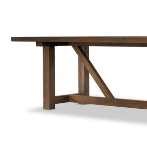 Stewart Outdoor Dining Table In 118"