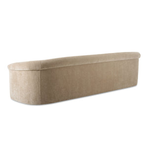 Moe's Thora Beige Velvet Sofa