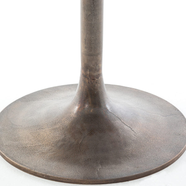SIMONE BISTRO TABLE-ANTIQUE RUST