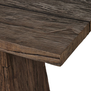 Atlas Console Table in Smoked Alder'