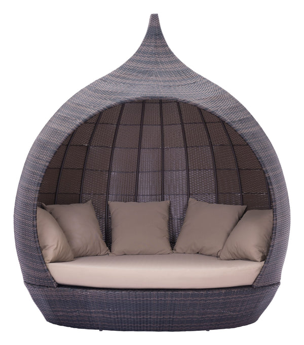 Martinique Beach Daybed Brown & Beige