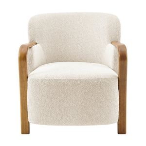 Tania Boucle Accent Arm Chair, Palladian Beige