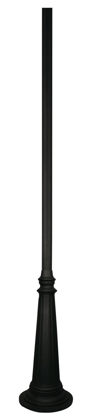 Outdoor Post Outdoor Post in Black Finish