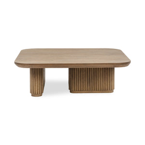Vander Solid Wood Square Coffee Table - FSC Certified Oak