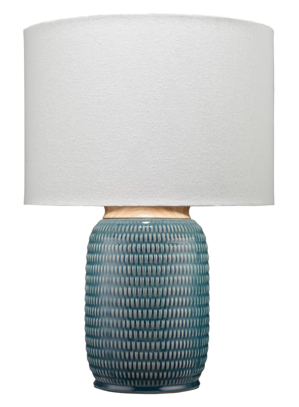 Graham Ceramic Table Lamp, Blue