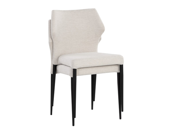 JAMES STACKABLE DINING CHAIR - CITY BEIGE