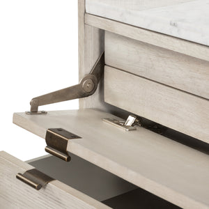 Viggo Tall Dresser In Vintage White Oak
