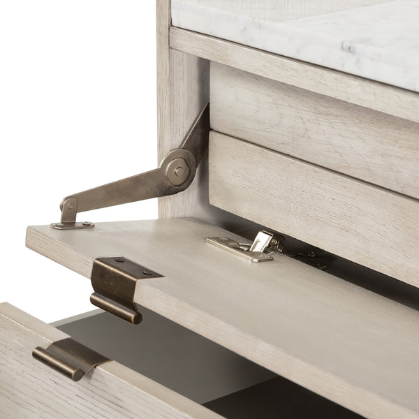 Viggo Tall Dresser In Vintage White Oak