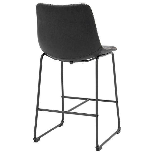 Vesta Counter Stool In Vintage Black (Set of 2)