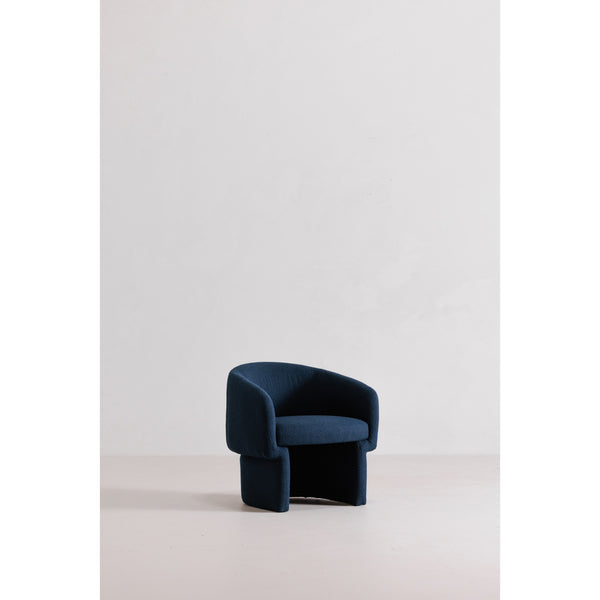 Moe's Franco Chair in Dark Indigo