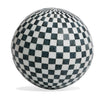 Sphere Inlaid Stone 16.5" Check