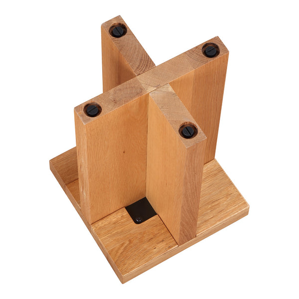 Moe's Folke Side Table Natural Solid Oak