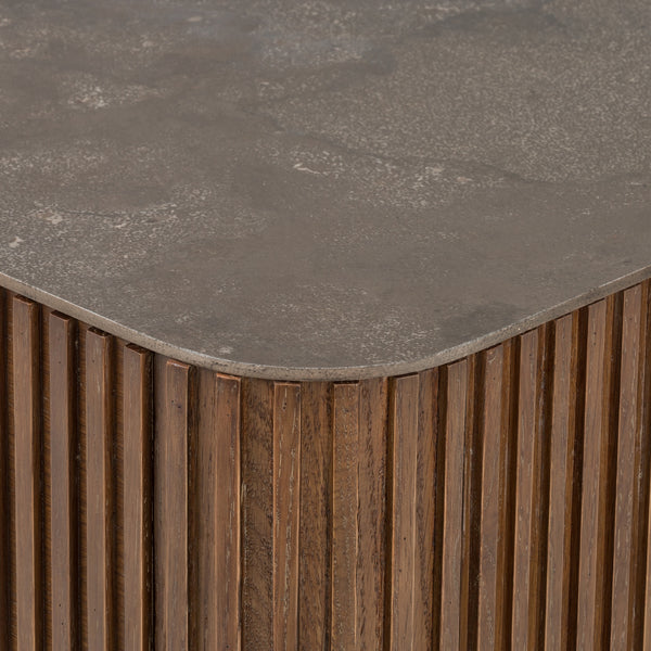 Fletcher Large Nightstand In Terra Brown