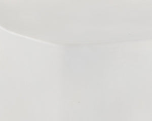 LEDGER STOOL - WHITE