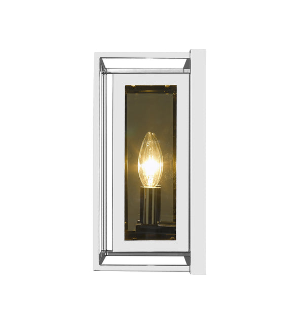 Infinity 2 Light Wall Sconce in Chrome Finish