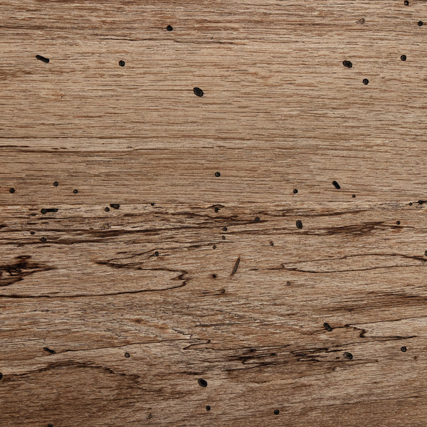 Abaso Accent Bench in Rustic Wormwood Oak