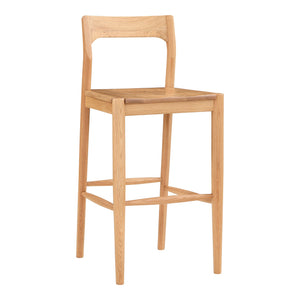 Owing Barstool in Natural Oak