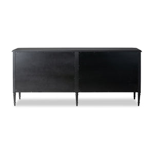 Lendon 6 Drawer Dresser in Black