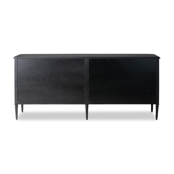 Lendon 6 Drawer Dresser in Black