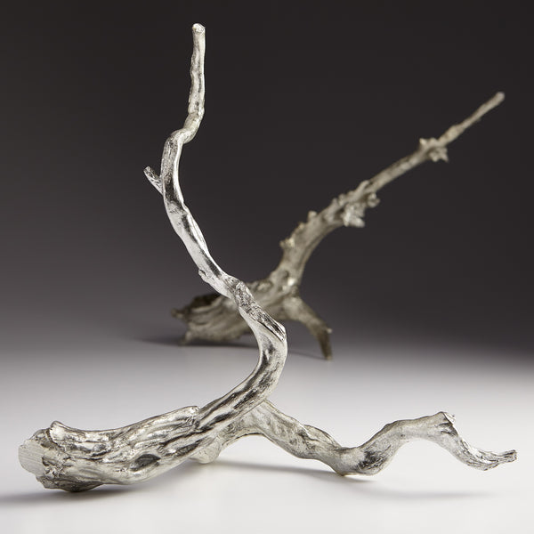 Drifting Silver Sclptr -V in Silver Leaf