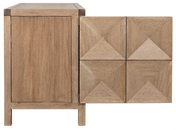 Quadrant Washed Walnut 2-Door Sideboard