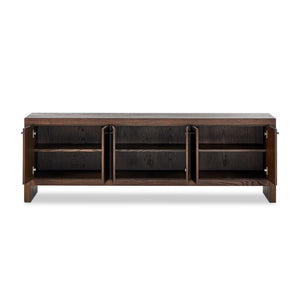 Torrington Media Console In Umber Oak