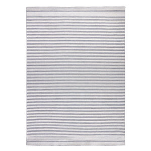 Selena Outdoor Rug In Blue Stripe And 8'x10'