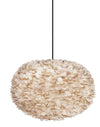 Eos XL Plug-In Pendant in Light Brown with Black Cord