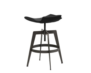 BANCROFT ADJUSTABLE BARSTOOL - ONYX