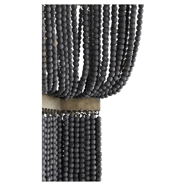 Small Estrella Pendant in Tinted Raw Iron
