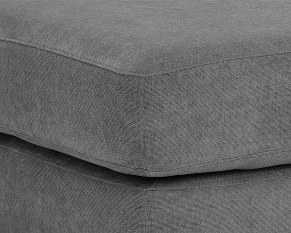 HARMONY MODULAR - OTTOMAN - DANNY DARK GREY