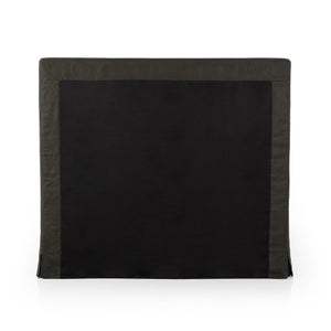 Daphne Slipcover Queen Bed - Brussels Pine