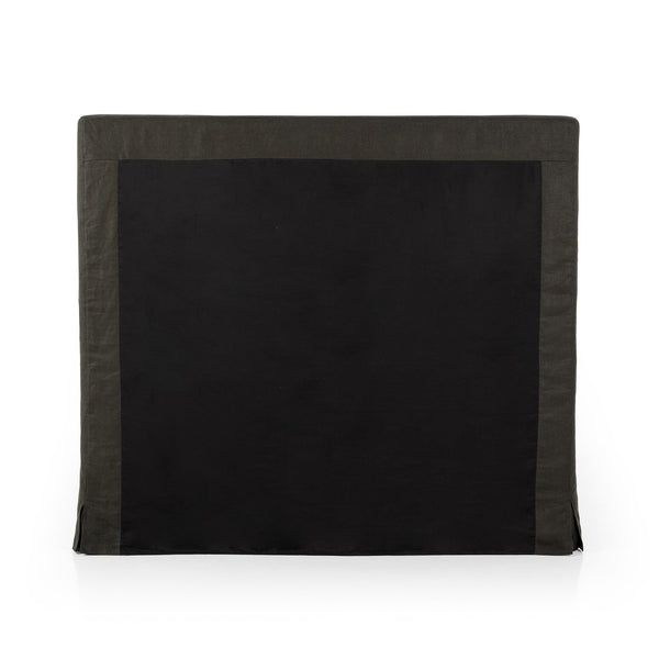 Daphne Slipcover Queen Bed - Brussels Pine
