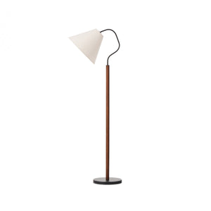 Garner Floor Lamp in Brown Beech