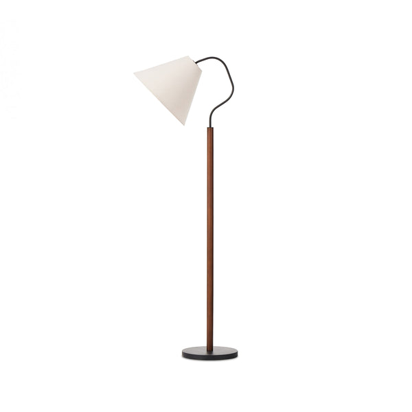 Garner Floor Lamp in Brown Beech