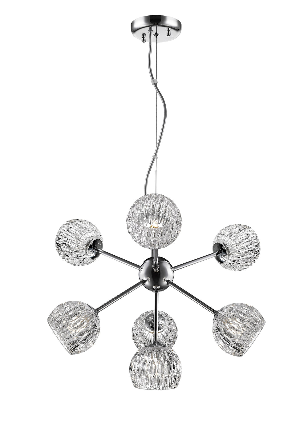 Laurentian 7 Light Pendant in Chrome  Finish