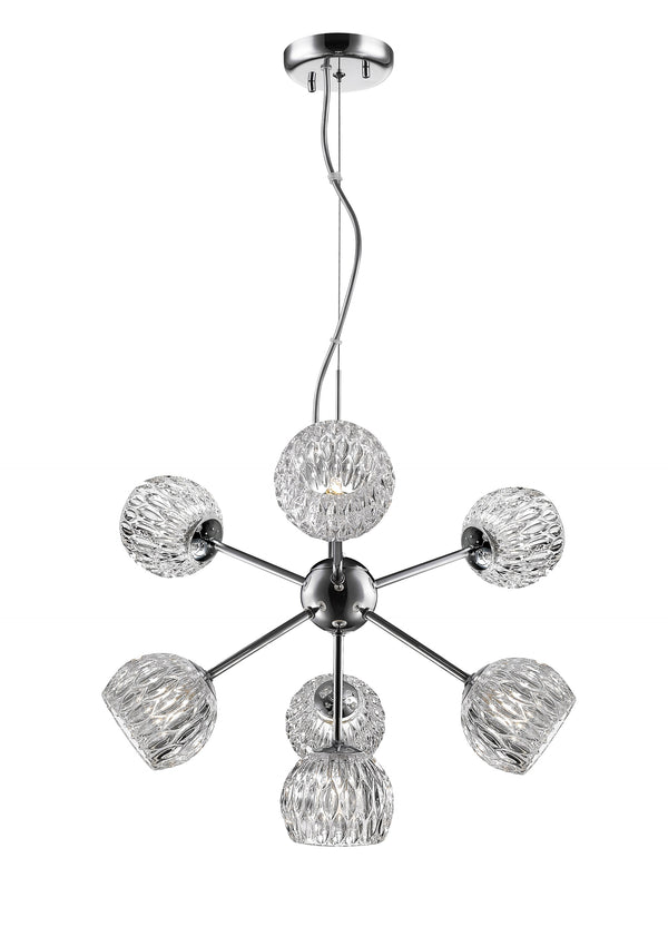 Laurentian 7 Light Pendant in Chrome  Finish