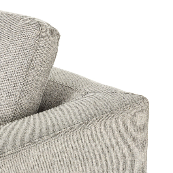 Colt 4-Piece Sectional - Aldred Silver