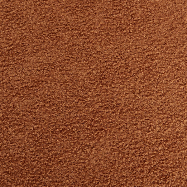 Maisie Faux Shearling Accent Arm Chair, Wilmont Brown