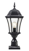 Wakefield Outdoor Post Light in Black Finish